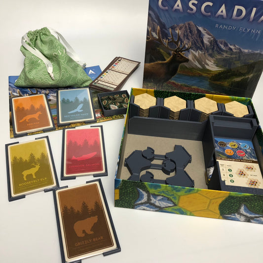 Cascadia Board Game Insert