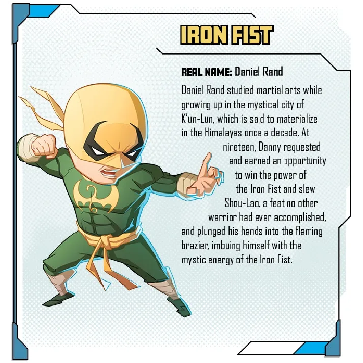 Marvel United: Iron Fist Exclusive Hero