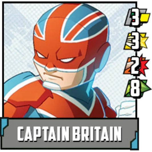Marvel United X-Men: Captain Britain Exclusive Hero