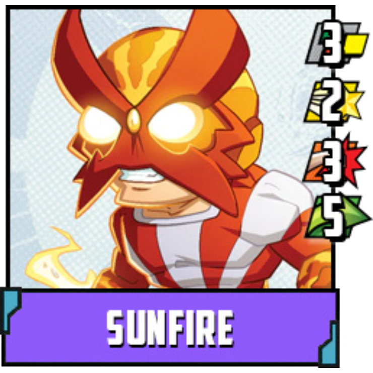Marvel United X-Men: Sunfire Exclusive Hero