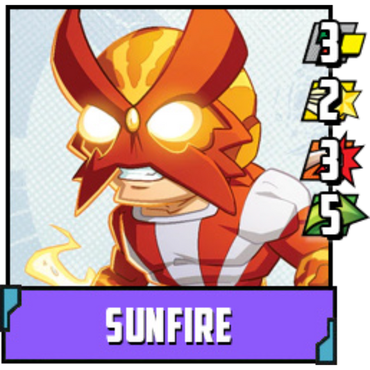 Marvel United X-Men: Sunfire Exclusive Hero