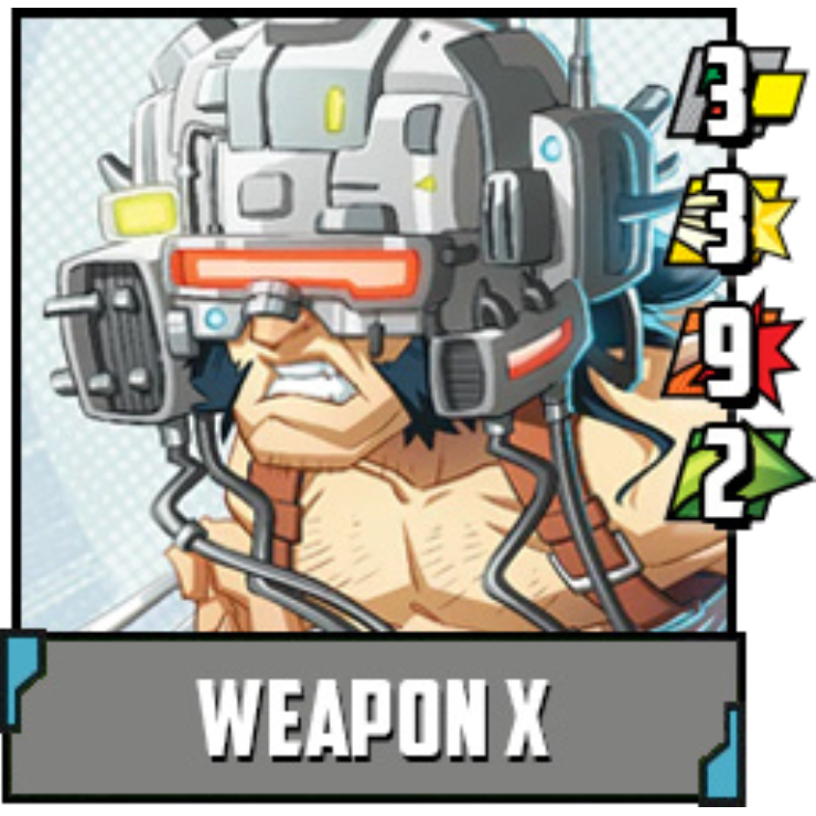 Marvel United X-Men: Weapon X Exclusive Hero