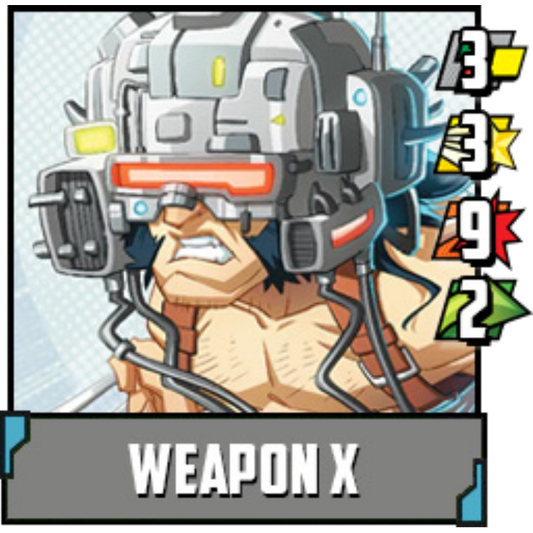 Marvel United X-Men: Weapon X Exclusive Hero